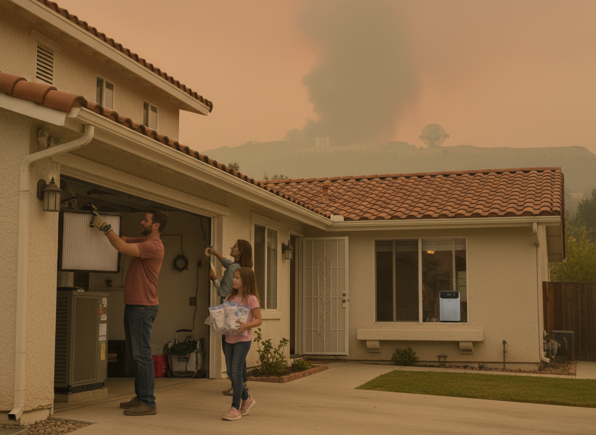 Preparing Your Universal City House for Wildfire Smoke Season