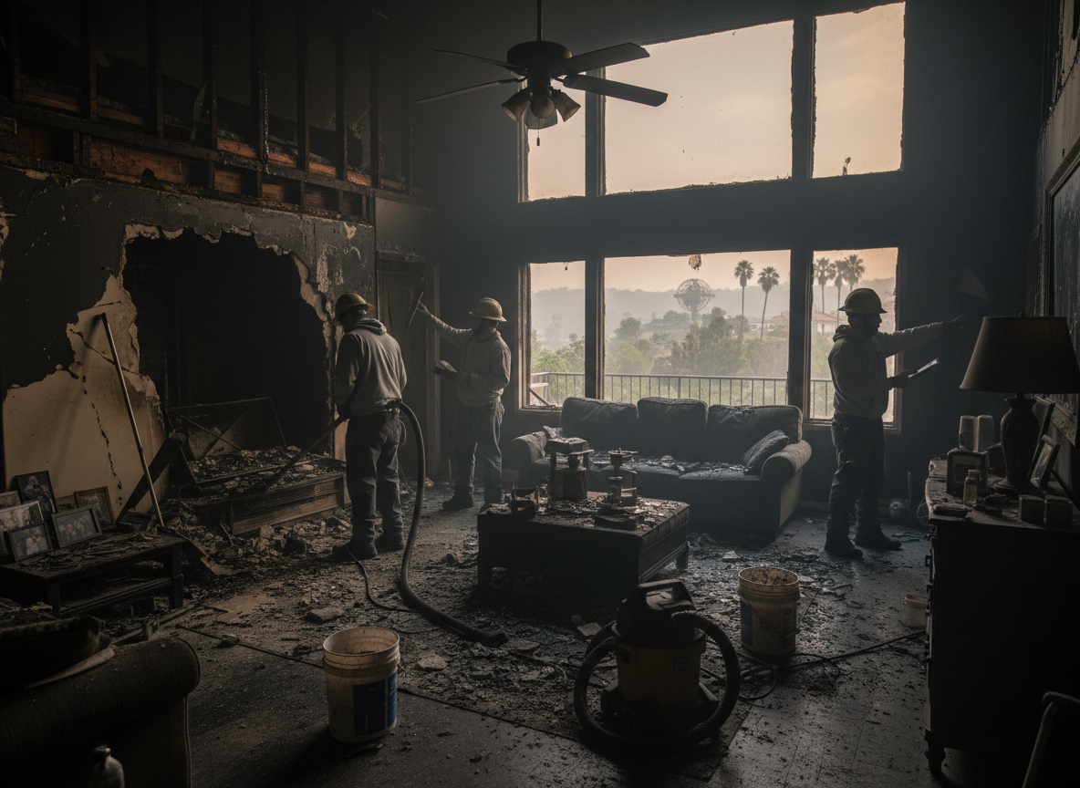 What Fire Damage Restoration Costs Look Like in Universal City