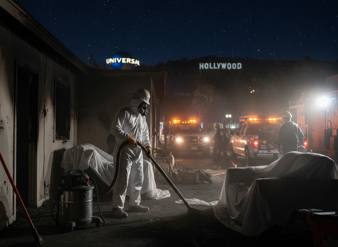 Fire Damage Restoration Universal City in Burbank, CA 91505