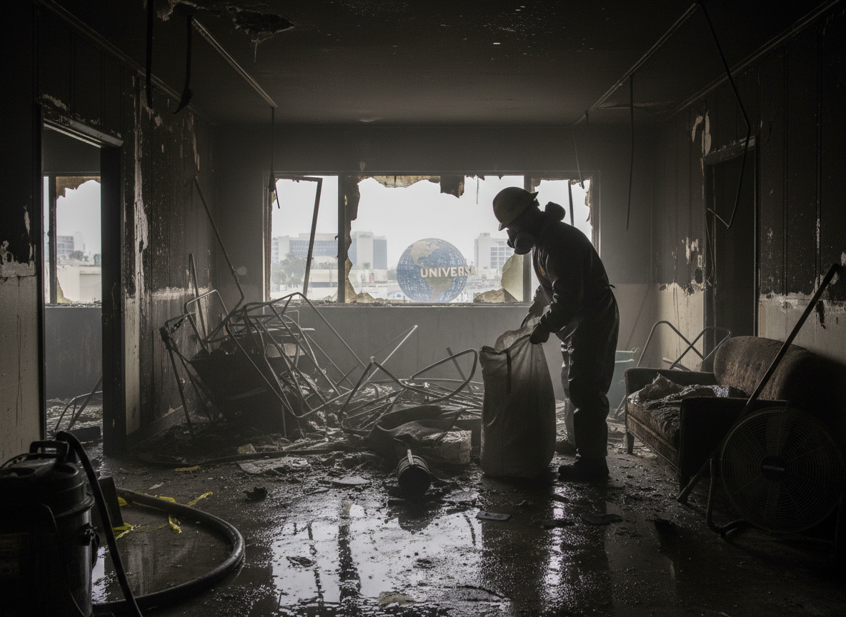 Fire Damage Restoration Universal City in Studio City, CA 91604