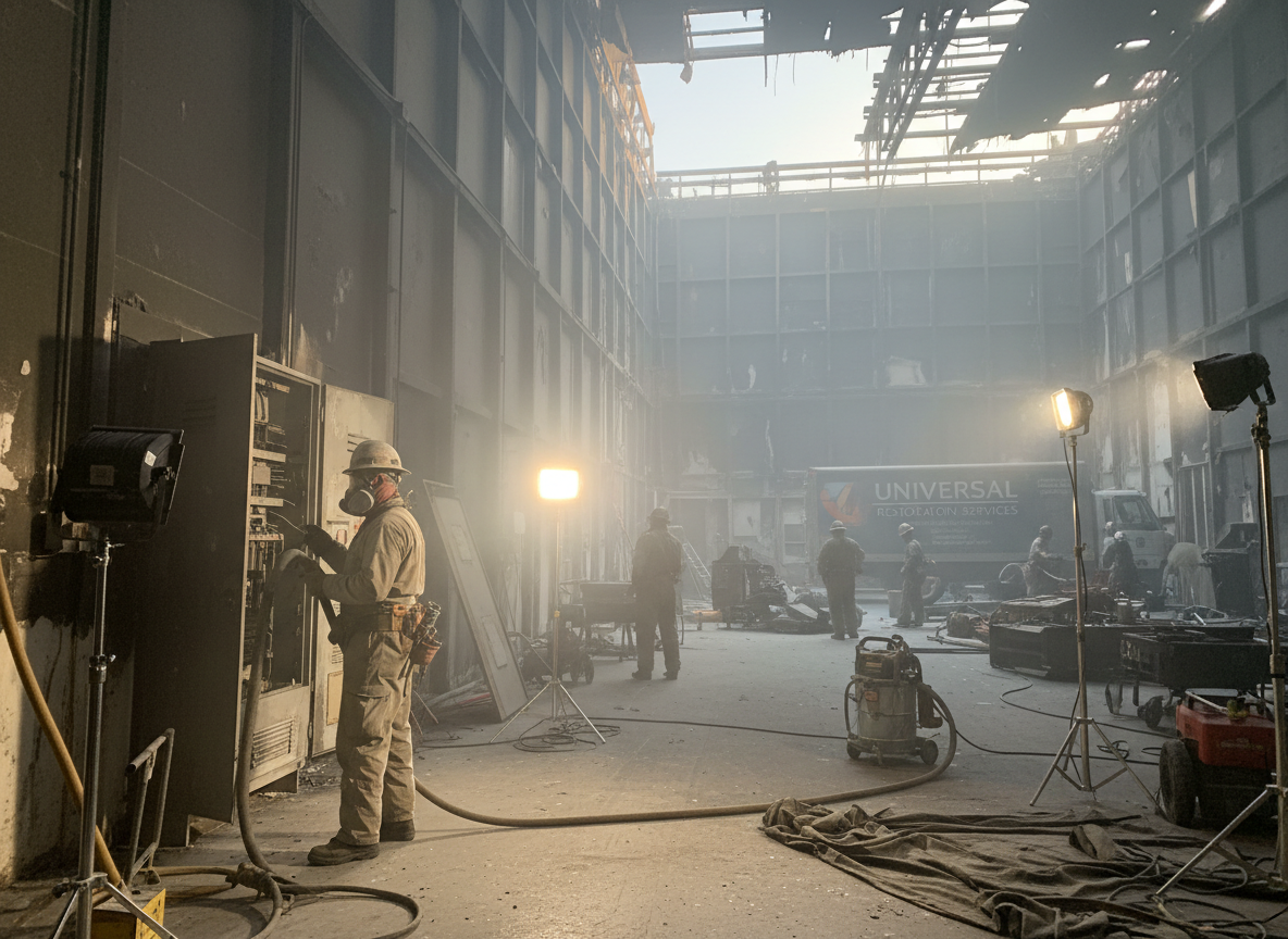 Commercial Fire Restoration in Universal City, CA