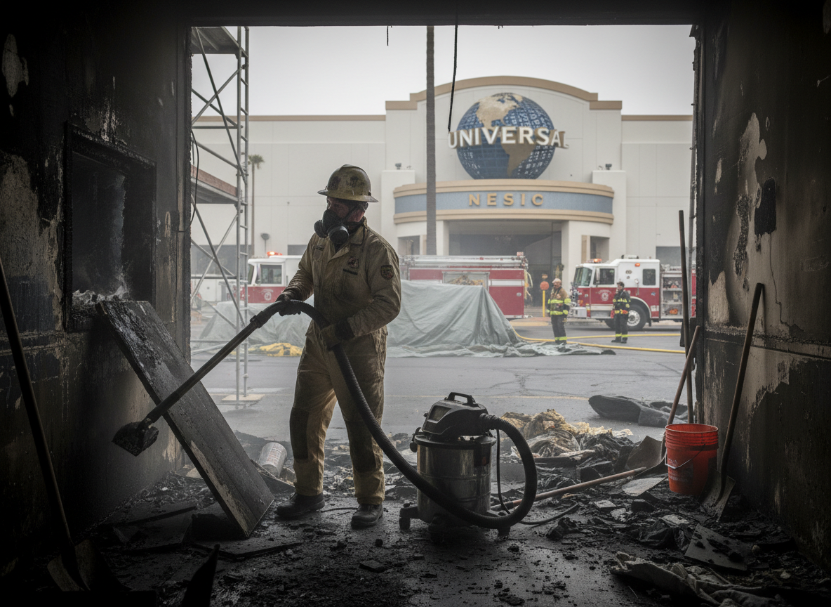 Emergency Fire Damage Restoration in Universal City, CA