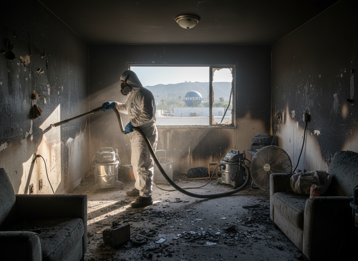Fire Damage Restoration  in Los Angeles